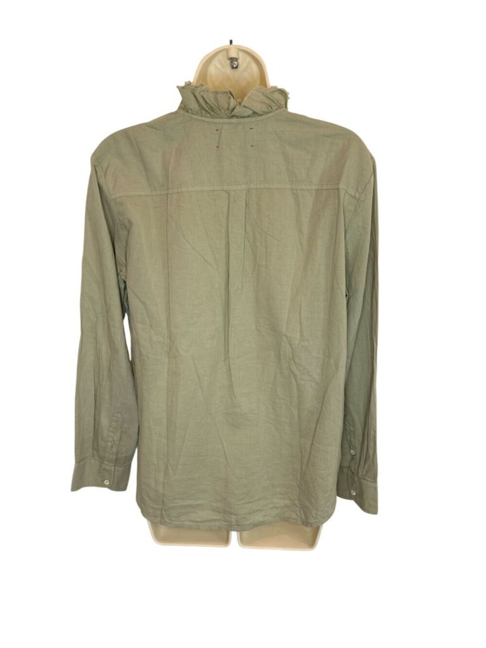 Xirena Kayde Shirt in Parchment Ruffles - Size XS - Picture 3 of 7